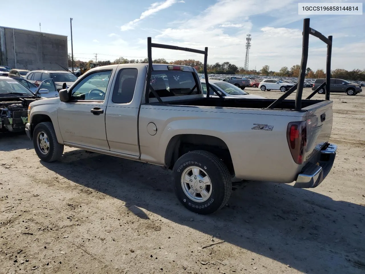 2005 Chevrolet Colorado VIN: 1GCCS196858144814 Lot: 79344854