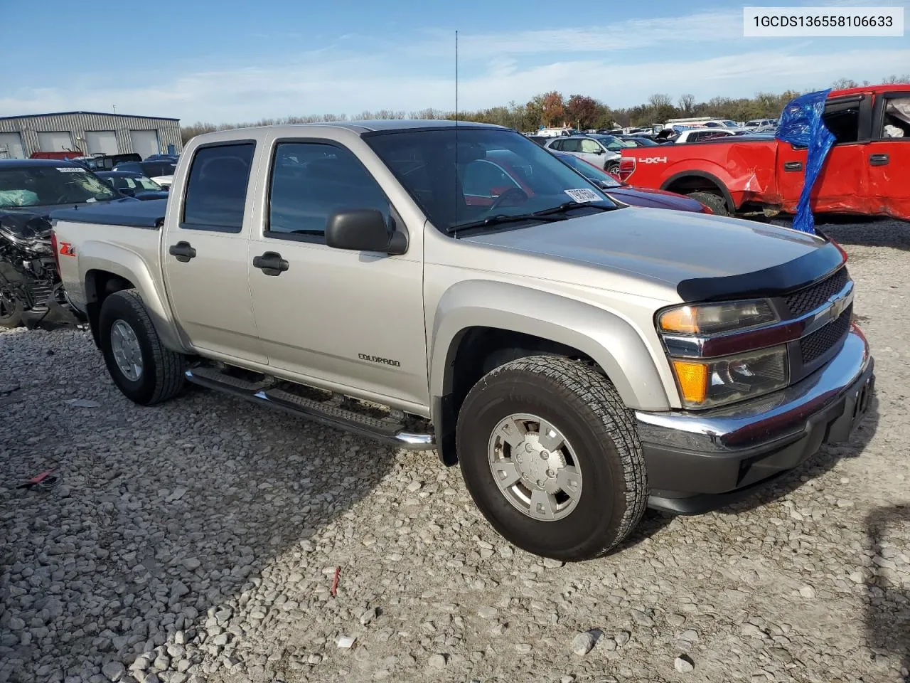 2005 Chevrolet Colorado VIN: 1GCDS136558106633 Lot: 79876504