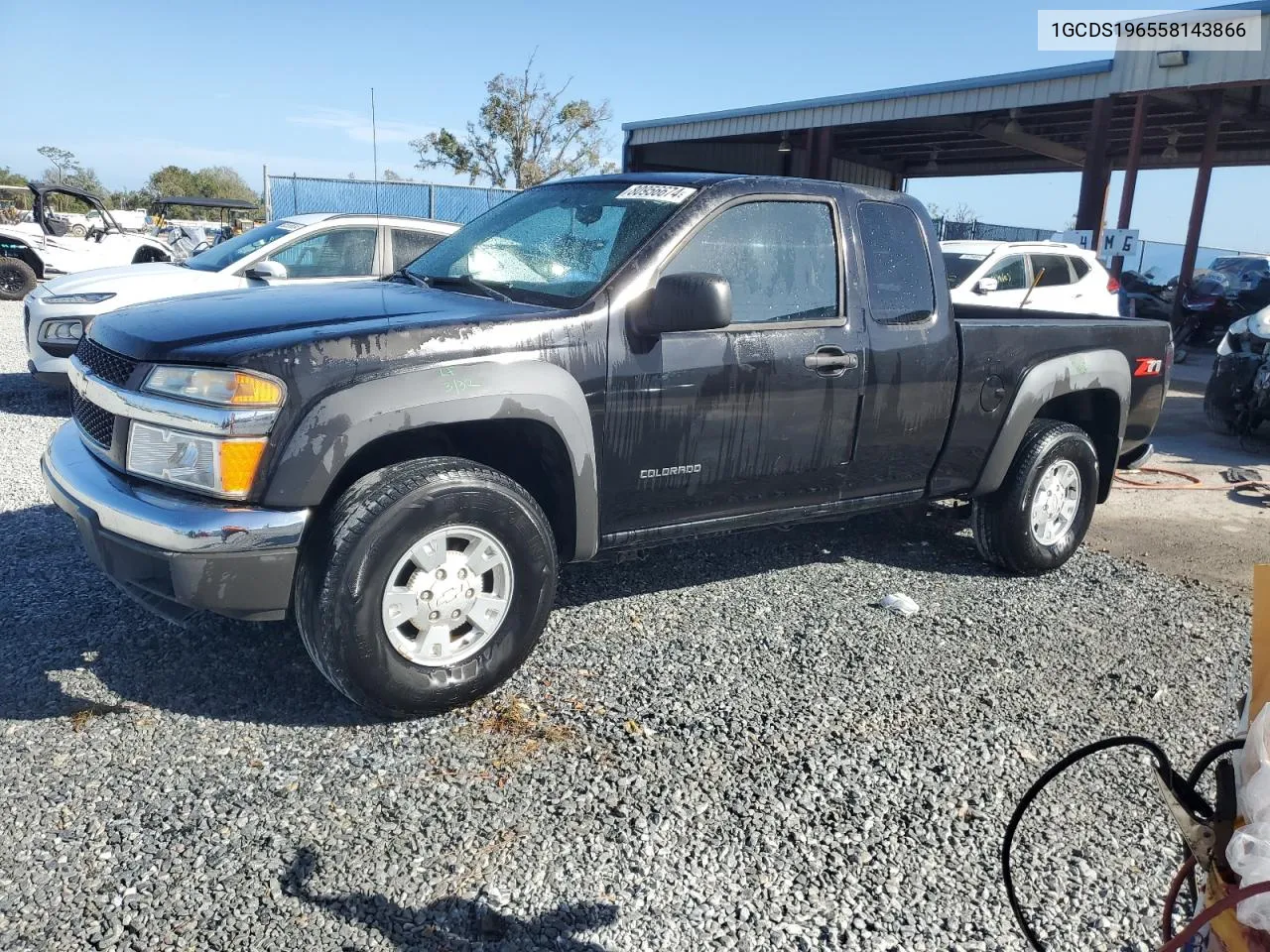 2005 Chevrolet Colorado VIN: 1GCDS196558143866 Lot: 80956674