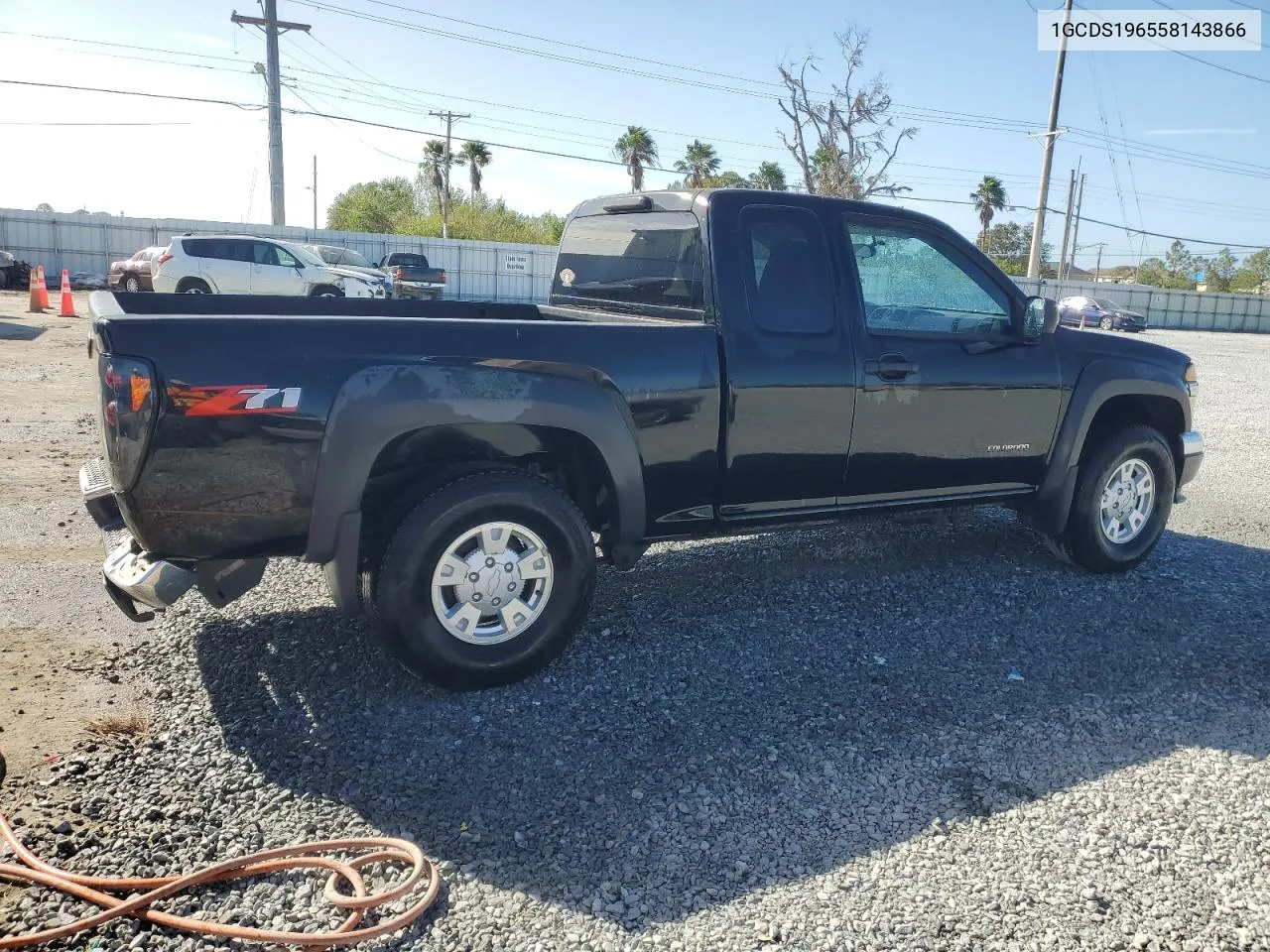 2005 Chevrolet Colorado VIN: 1GCDS196558143866 Lot: 80956674