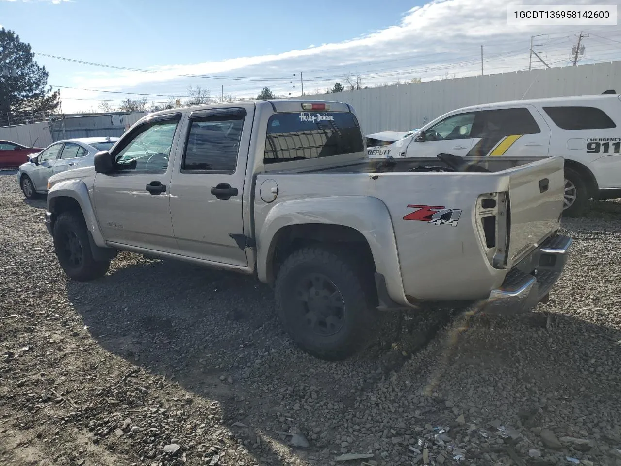 2005 Chevrolet Colorado VIN: 1GCDT136958142600 Lot: 81398834