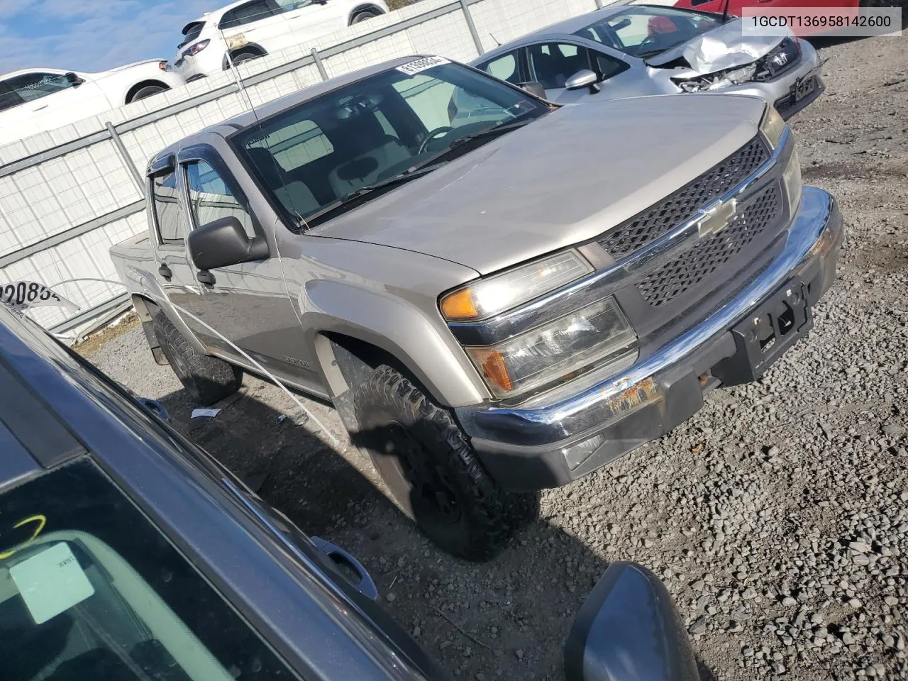 2005 Chevrolet Colorado VIN: 1GCDT136958142600 Lot: 81398834