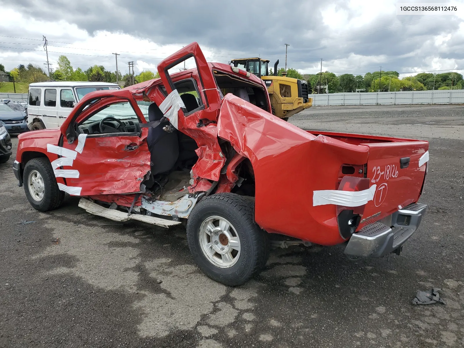 1GCCS136568112476 2006 Chevrolet Colorado