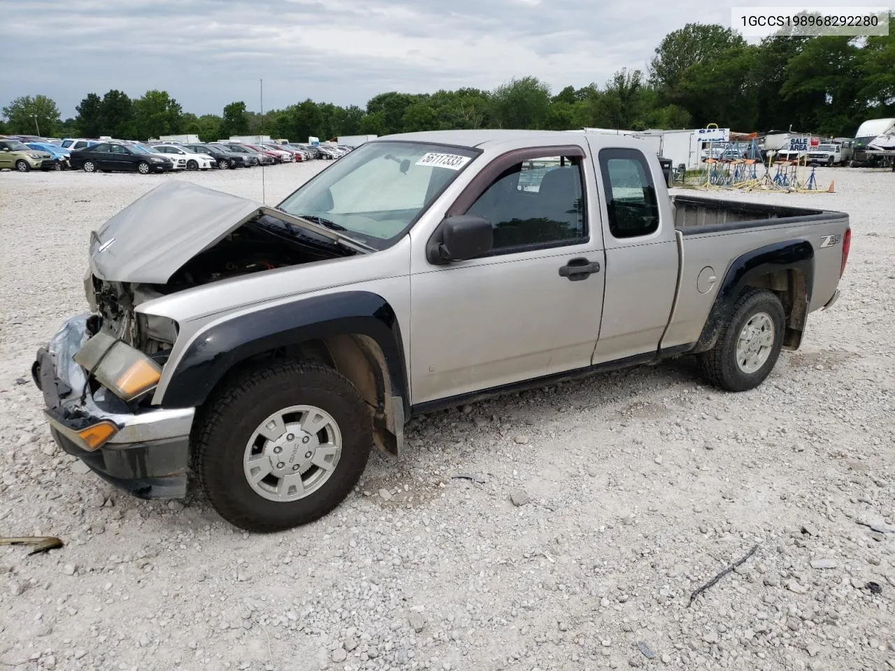 2006 Chevrolet Colorado VIN: 1GCCS198968292280 Lot: 56117333