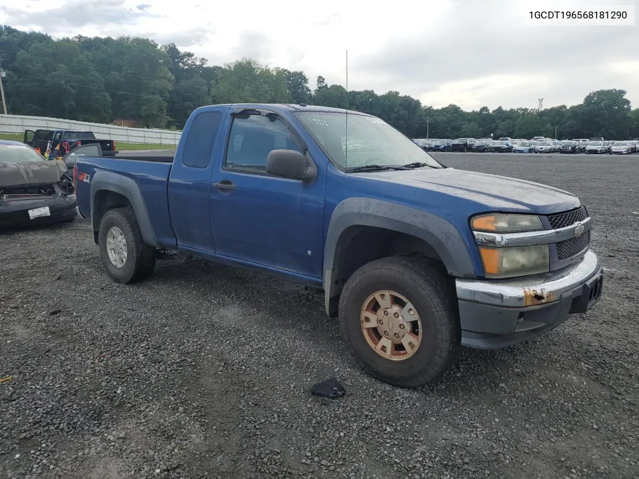 2006 Chevrolet Colorado VIN: 1GCDT196568181290 Lot: 64101334