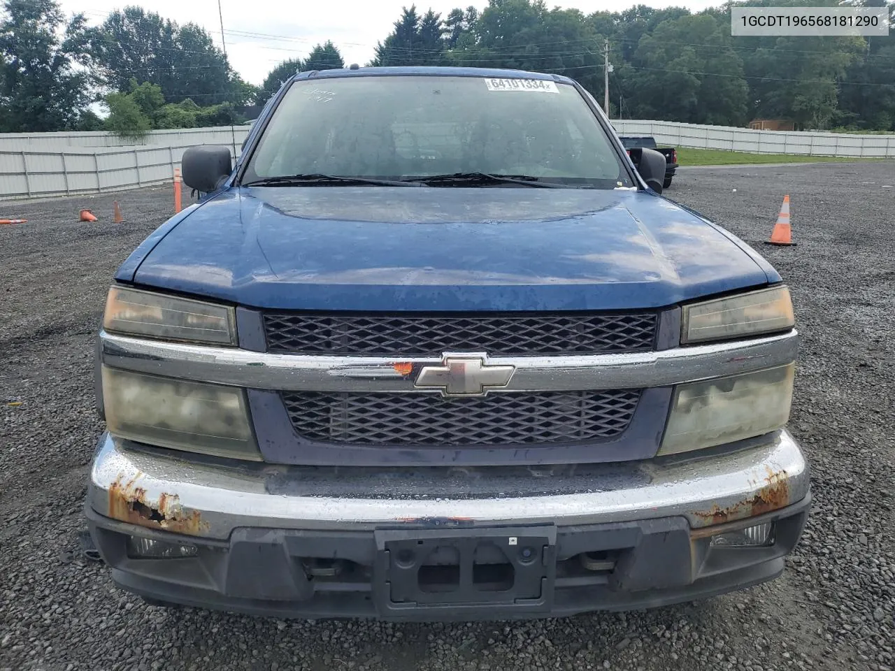 2006 Chevrolet Colorado VIN: 1GCDT196568181290 Lot: 64101334