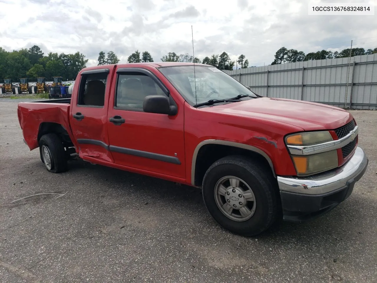 1GCCS136768324814 2006 Chevrolet Colorado