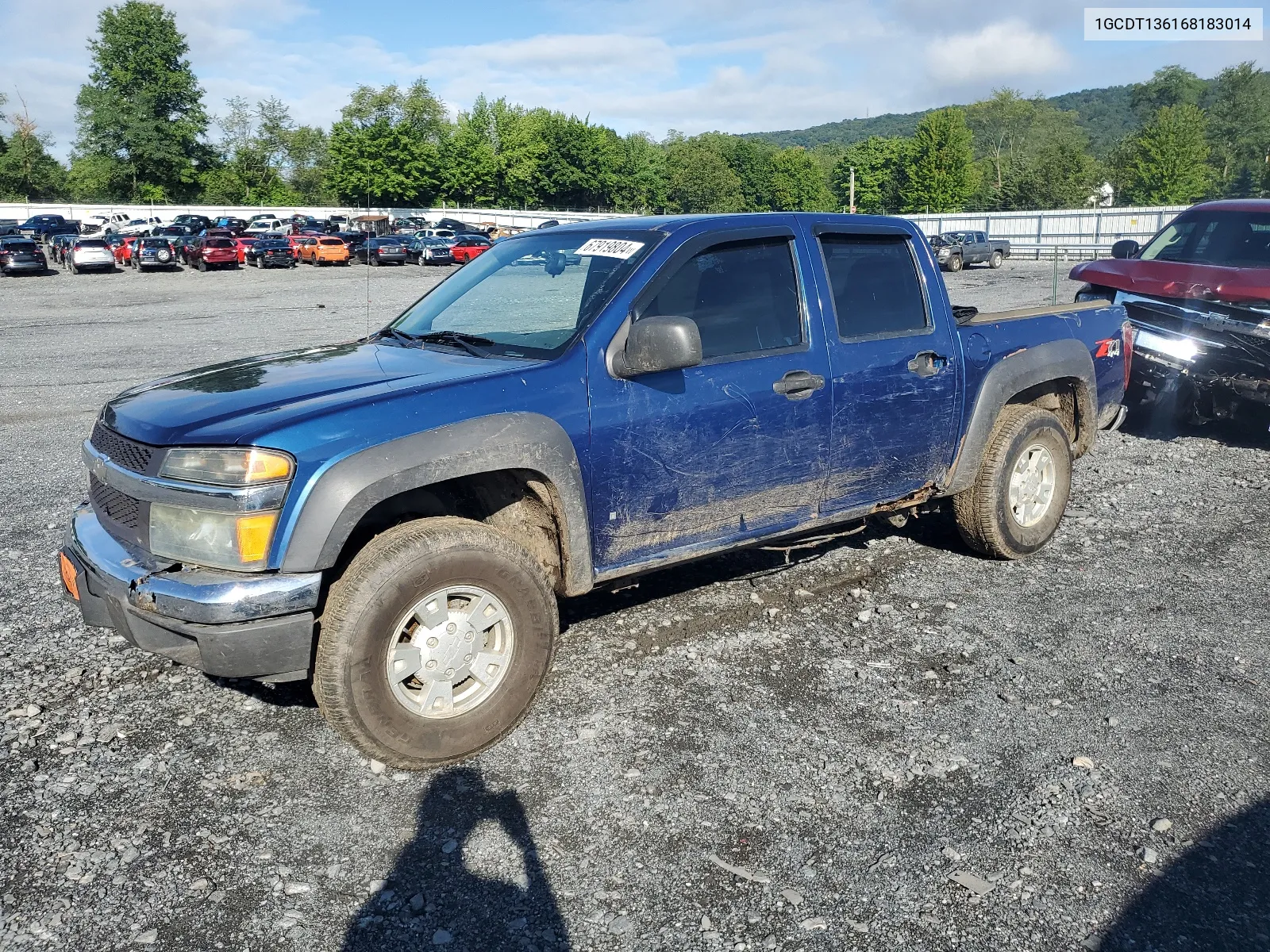 1GCDT136168183014 2006 Chevrolet Colorado