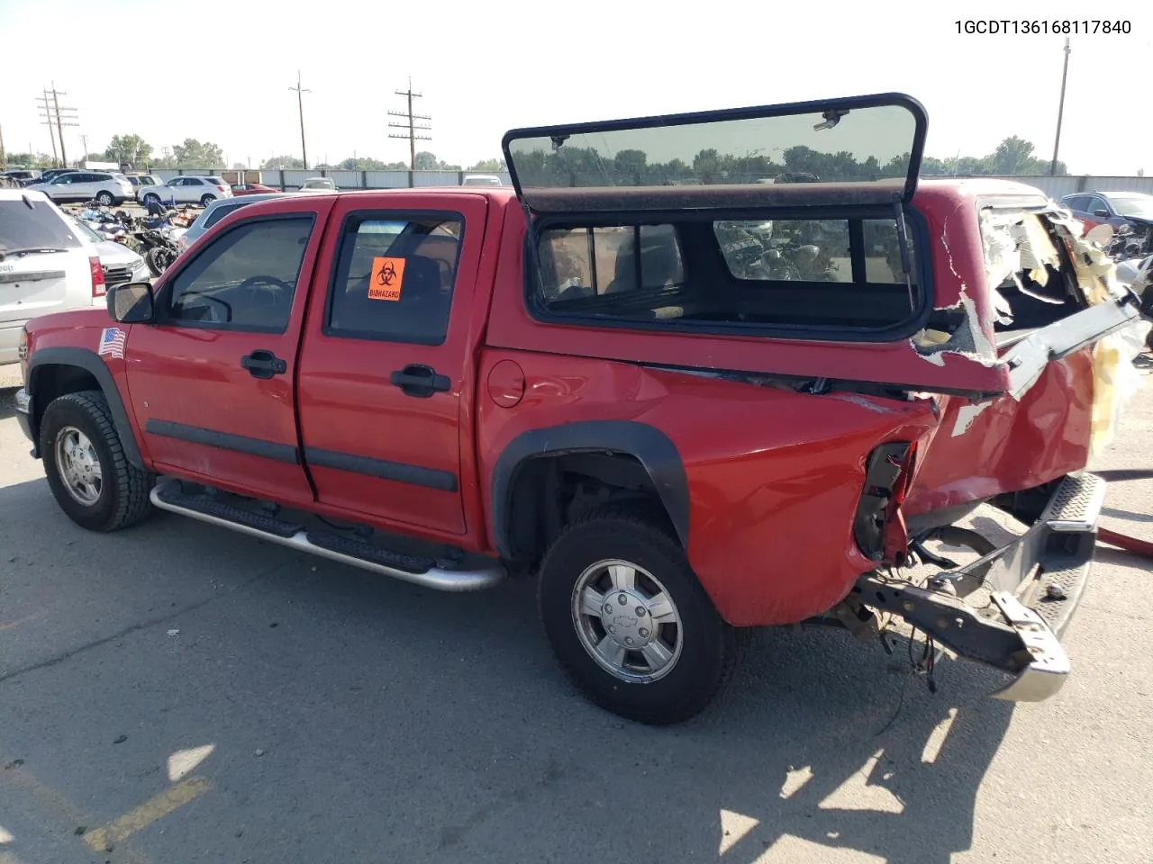 1GCDT136168117840 2006 Chevrolet Colorado