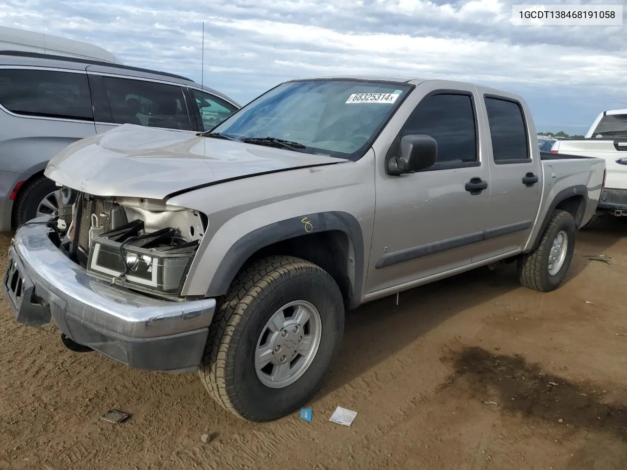 1GCDT138468191058 2006 Chevrolet Colorado