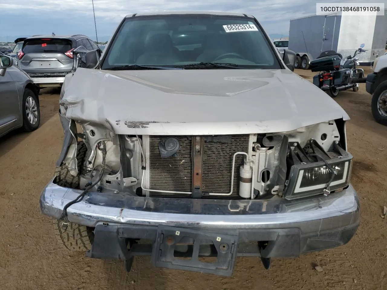 1GCDT138468191058 2006 Chevrolet Colorado