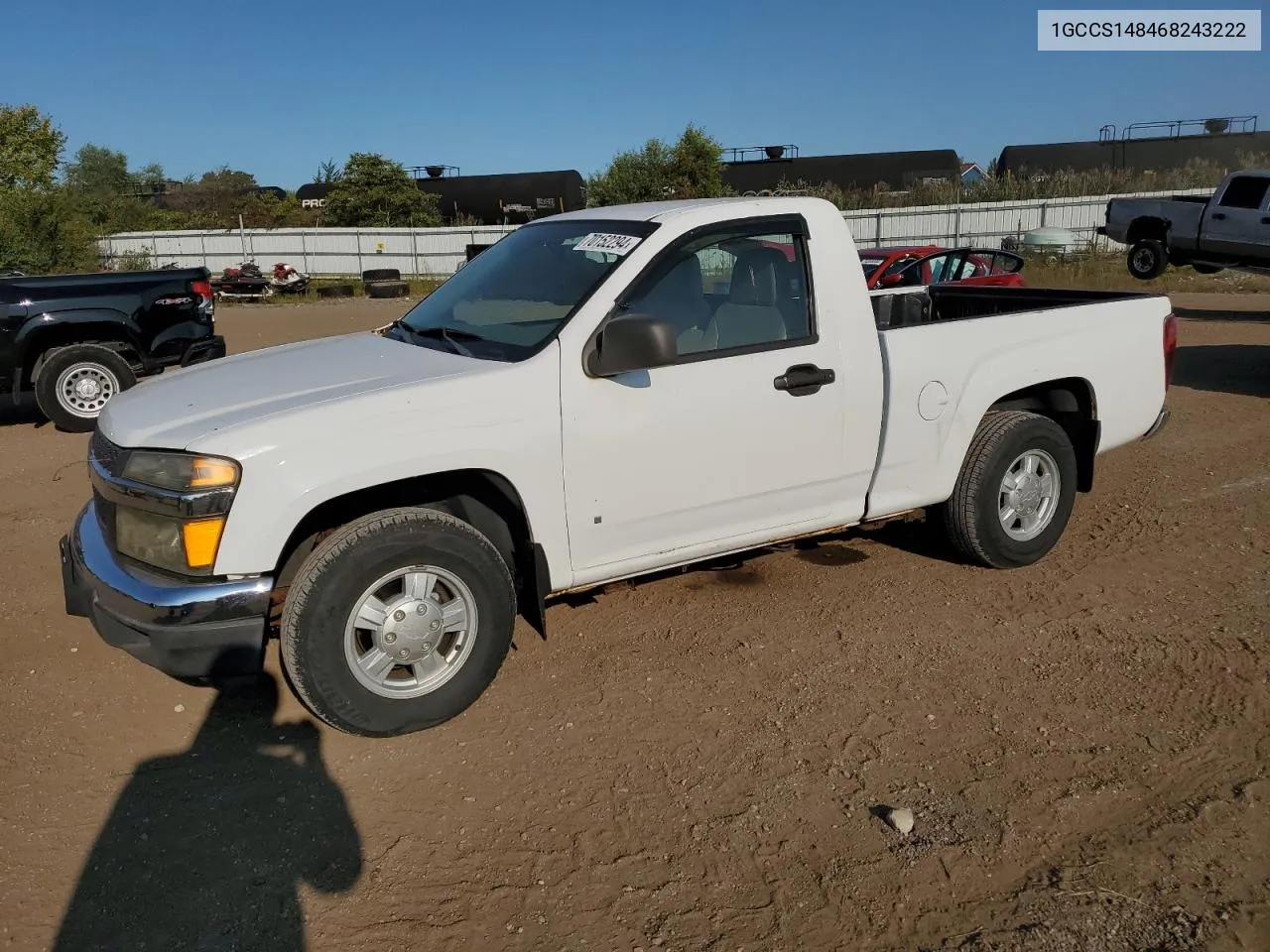 2006 Chevrolet Colorado VIN: 1GCCS148468243222 Lot: 70152294