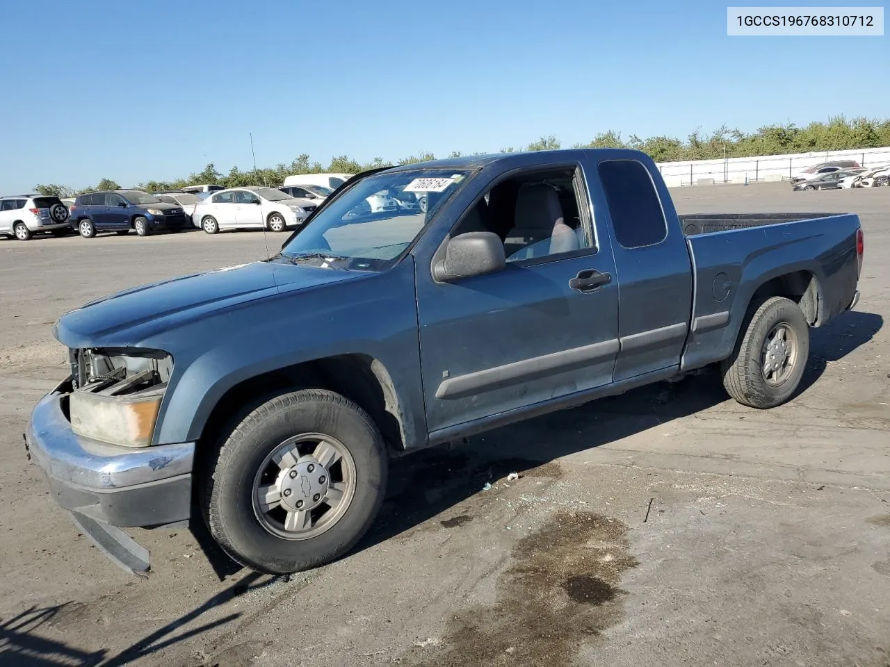 2006 Chevrolet Colorado VIN: 1GCCS196768310712 Lot: 70606164