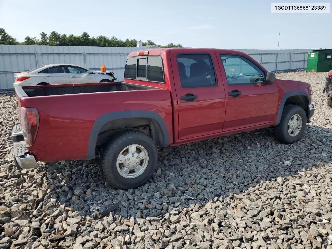 1GCDT136868123389 2006 Chevrolet Colorado