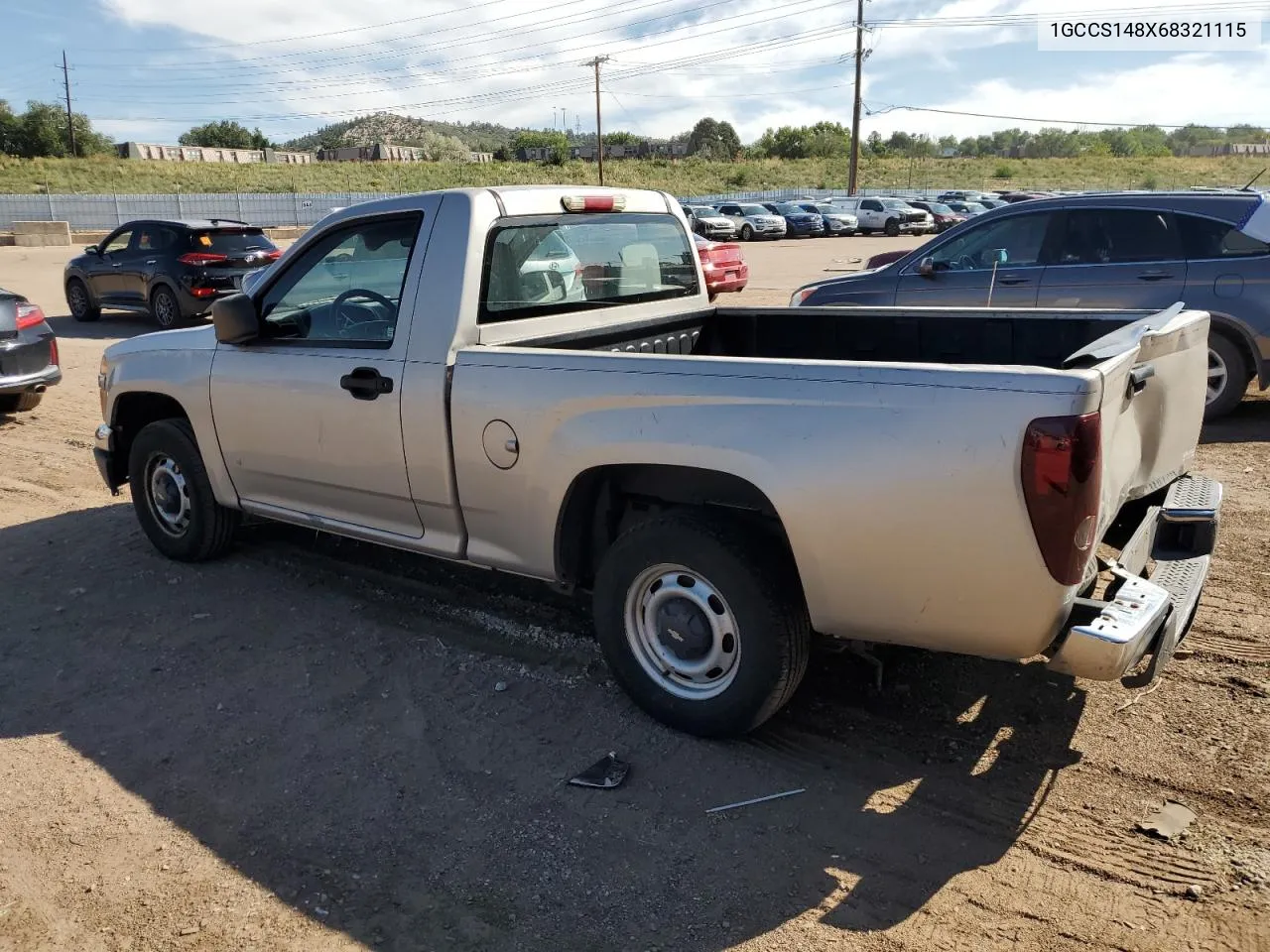 1GCCS148X68321115 2006 Chevrolet Colorado