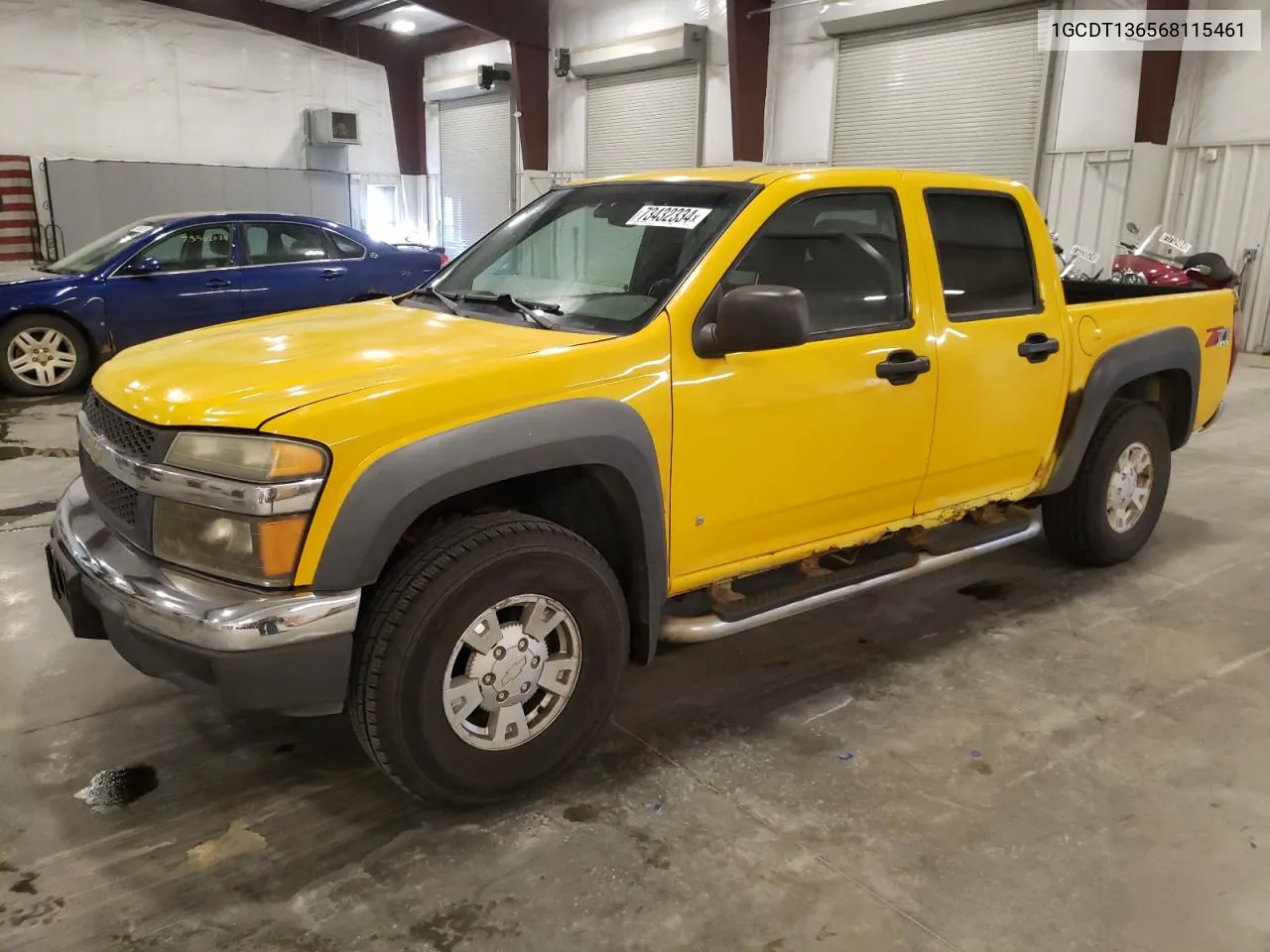 2006 Chevrolet Colorado VIN: 1GCDT136568115461 Lot: 73432334