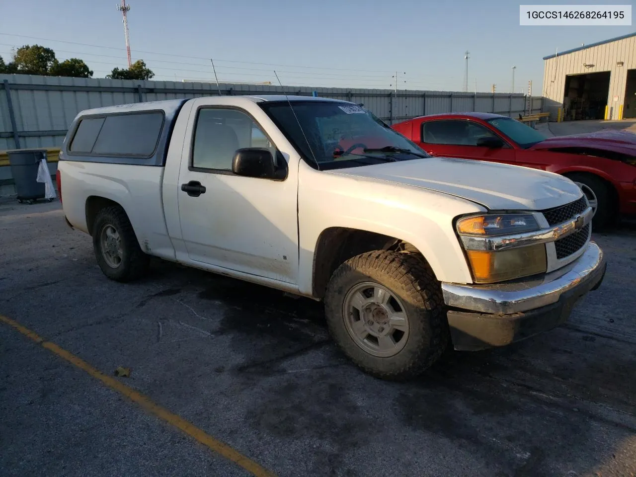 2006 Chevrolet Colorado VIN: 1GCCS146268264195 Lot: 73796724