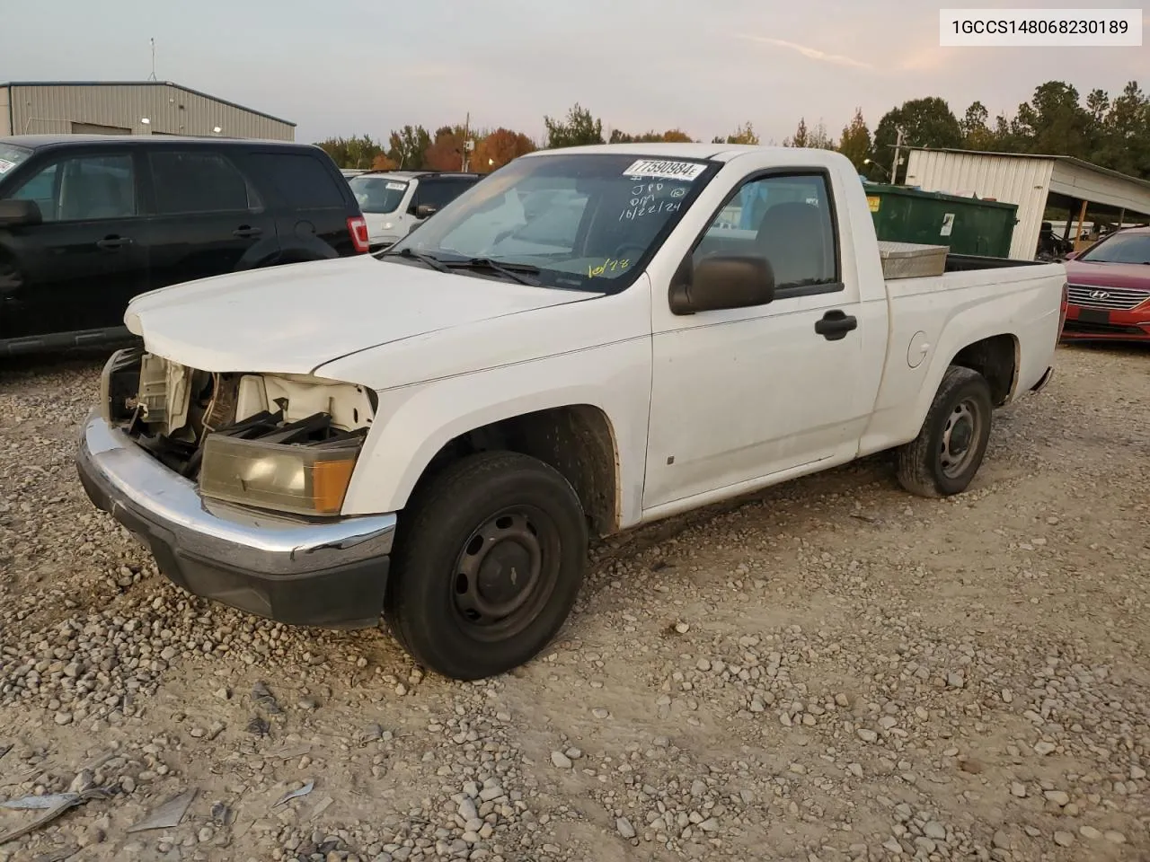 2006 Chevrolet Colorado VIN: 1GCCS148068230189 Lot: 77590984