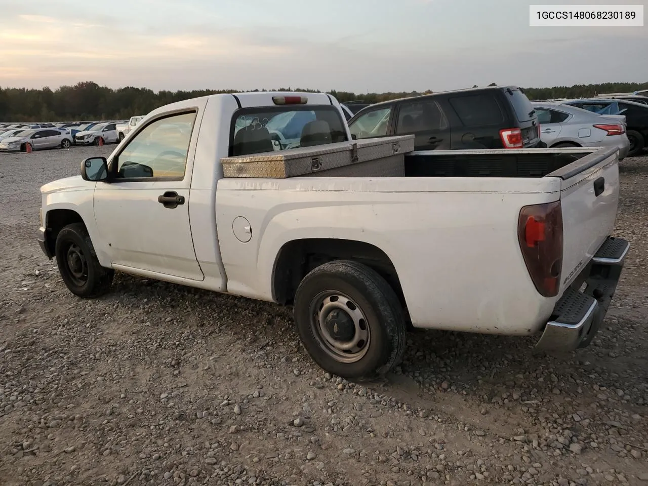 2006 Chevrolet Colorado VIN: 1GCCS148068230189 Lot: 77590984