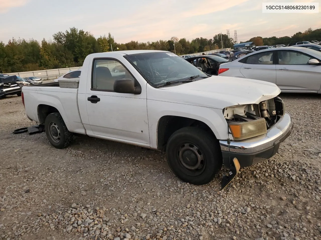 2006 Chevrolet Colorado VIN: 1GCCS148068230189 Lot: 77590984