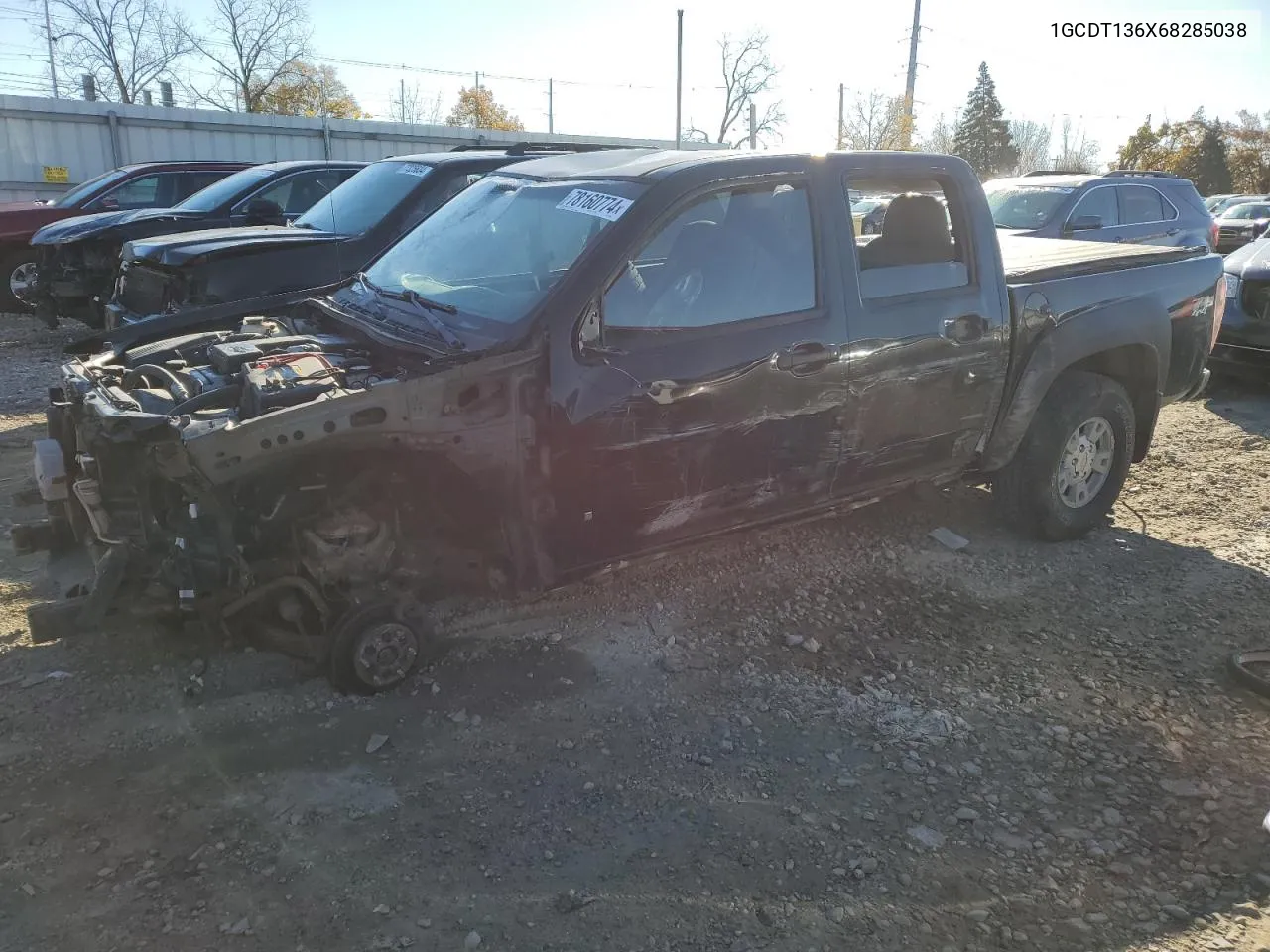 2006 Chevrolet Colorado VIN: 1GCDT136X68285038 Lot: 78160774