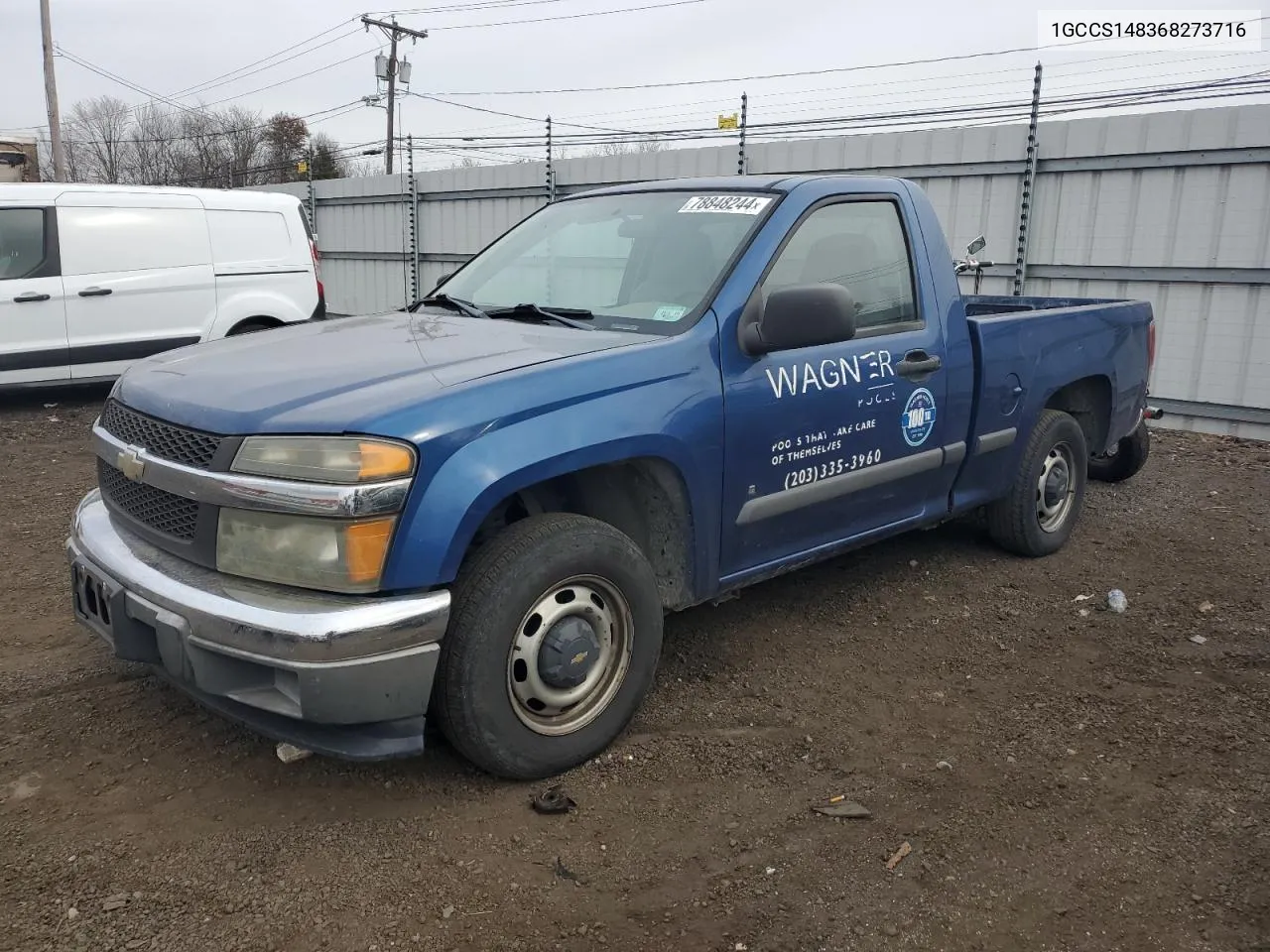 2006 Chevrolet Colorado VIN: 1GCCS148368273716 Lot: 78848244