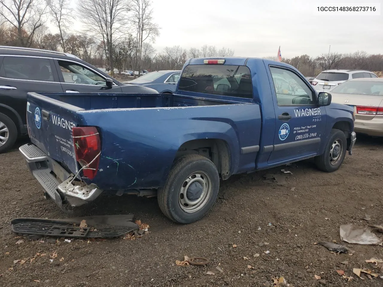 2006 Chevrolet Colorado VIN: 1GCCS148368273716 Lot: 78848244