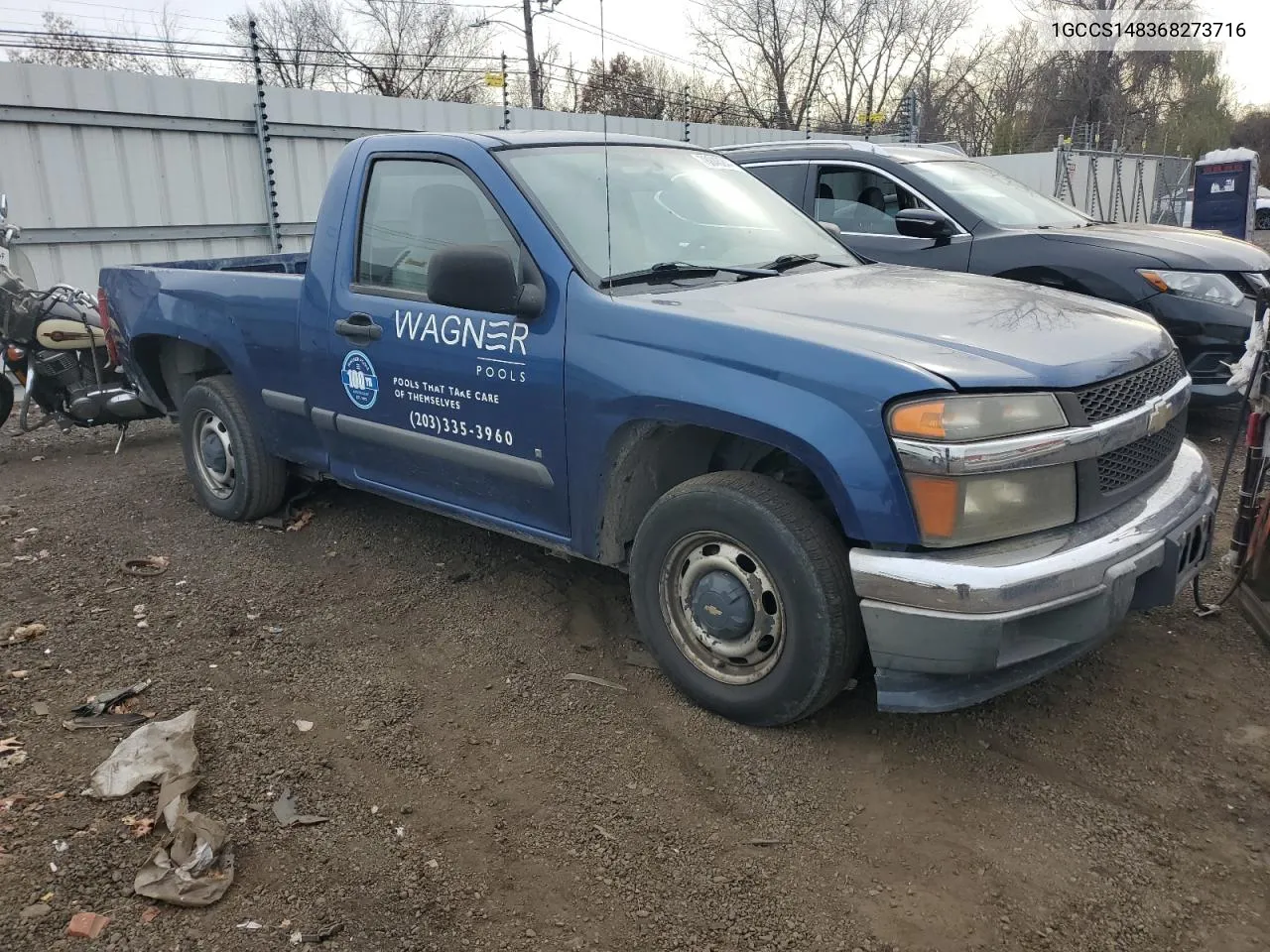 2006 Chevrolet Colorado VIN: 1GCCS148368273716 Lot: 78848244