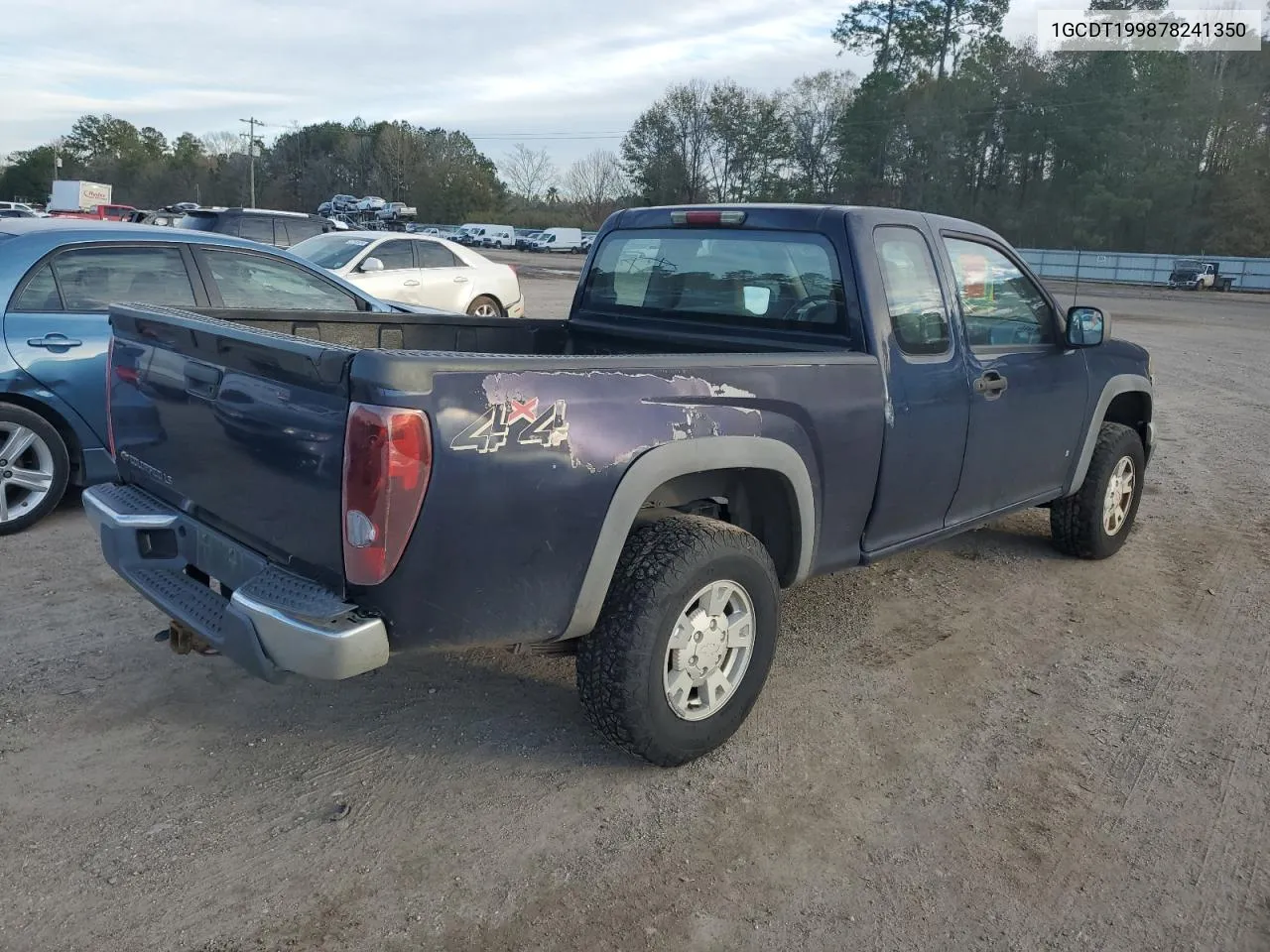 2007 Chevrolet Colorado VIN: 1GCDT199878241350 Lot: 37911074