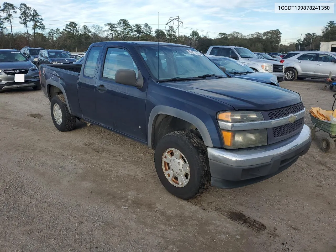 2007 Chevrolet Colorado VIN: 1GCDT199878241350 Lot: 37911074