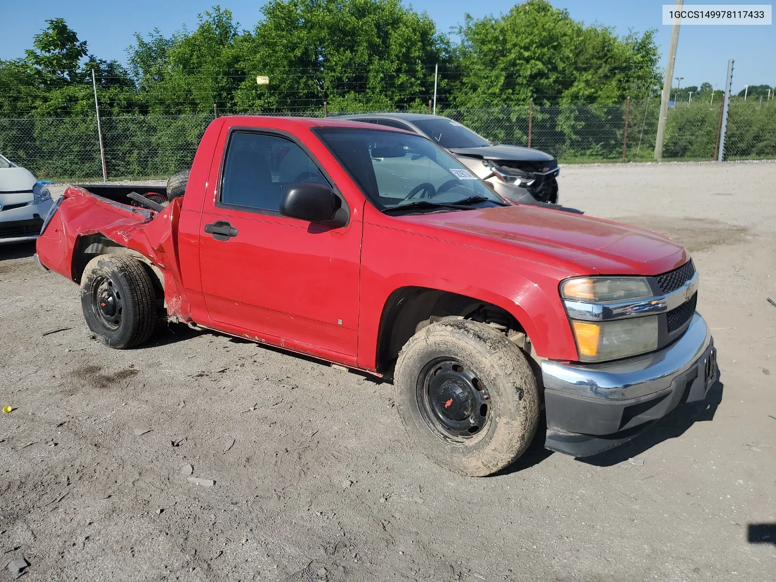 1GCCS149978117433 2007 Chevrolet Colorado