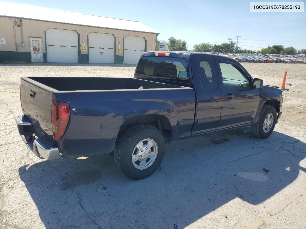 1GCCS19E678255193 2007 Chevrolet Colorado