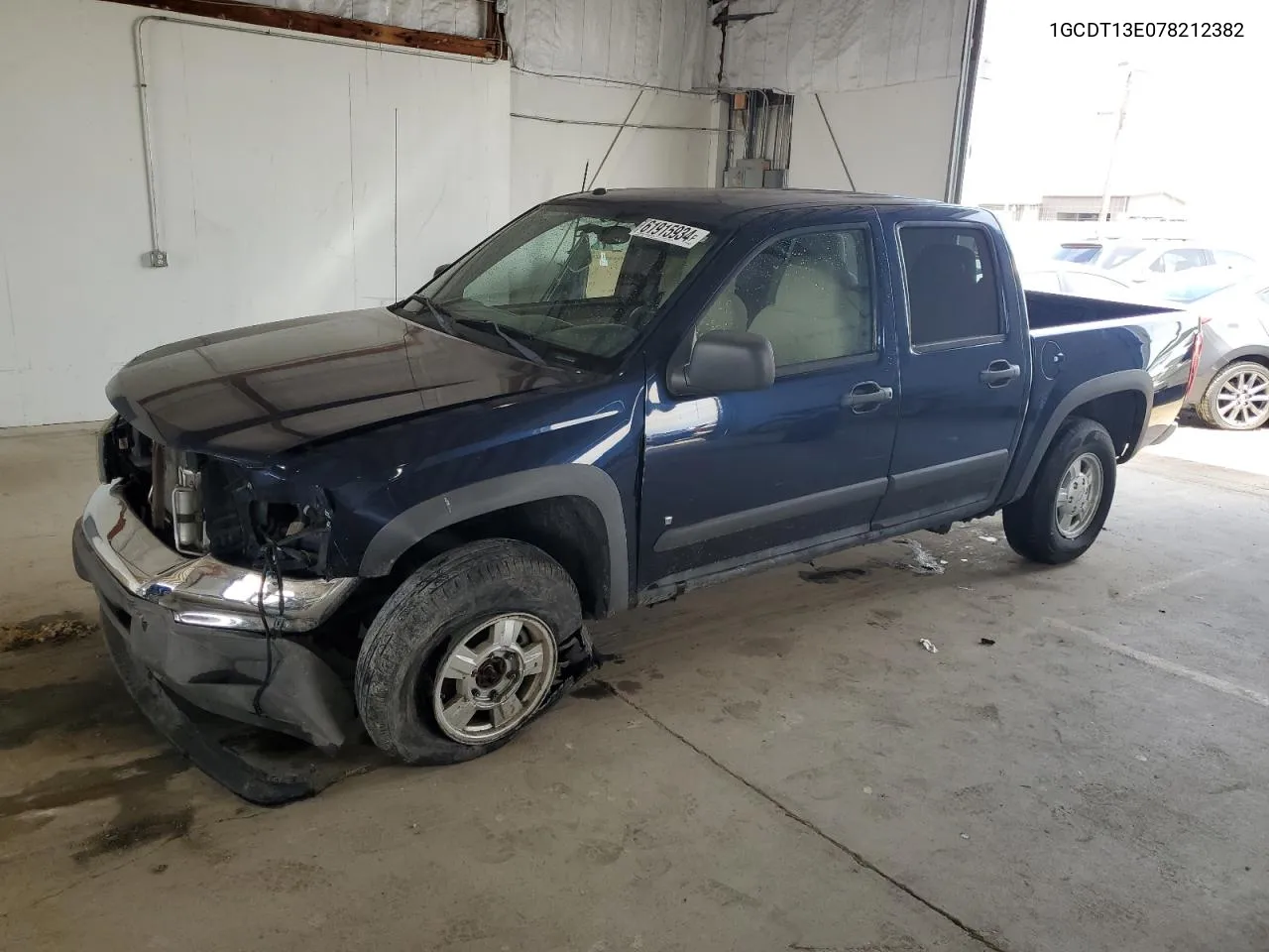 2007 Chevrolet Colorado VIN: 1GCDT13E078212382 Lot: 61915934