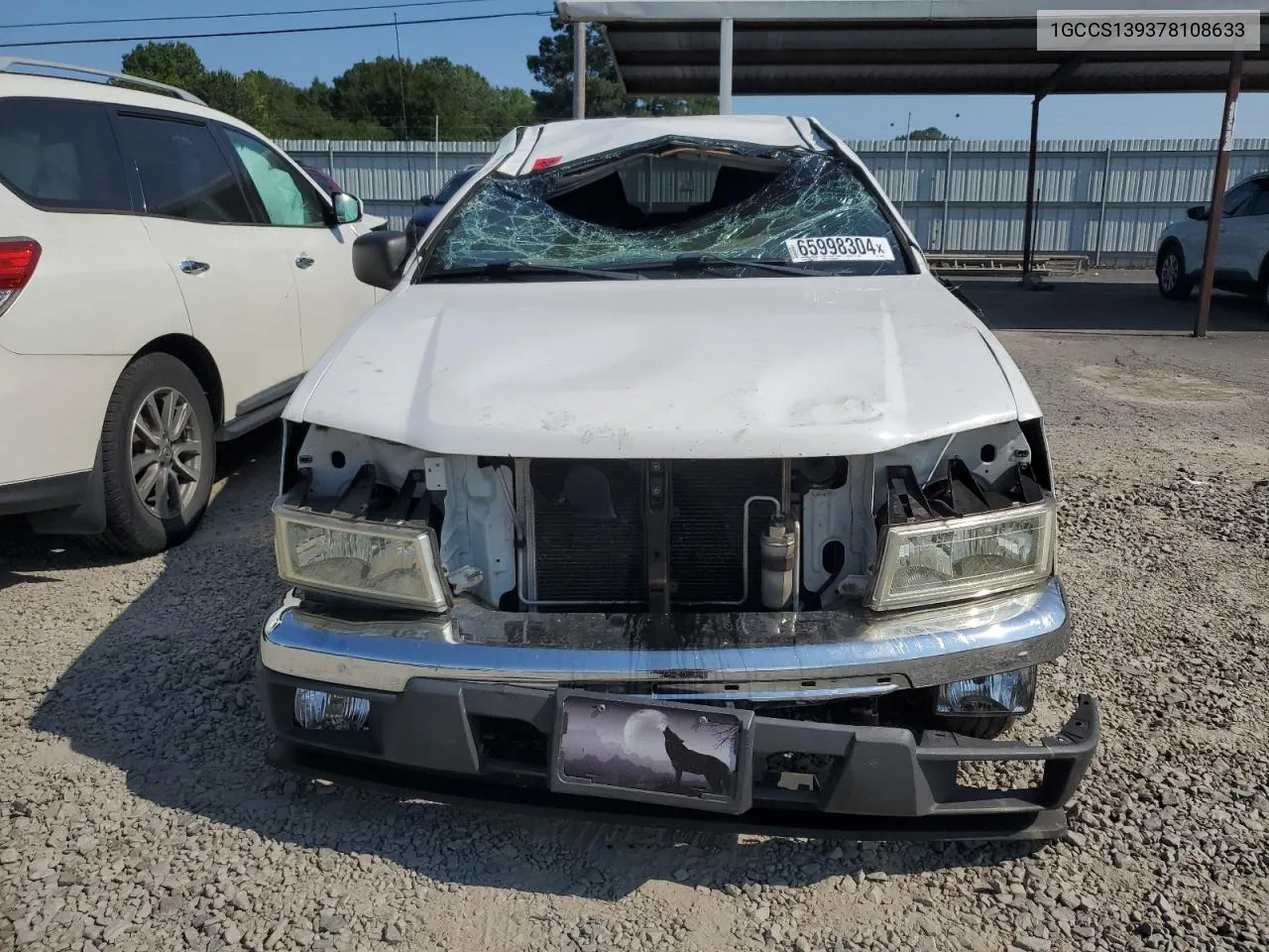 1GCCS139378108633 2007 Chevrolet Colorado