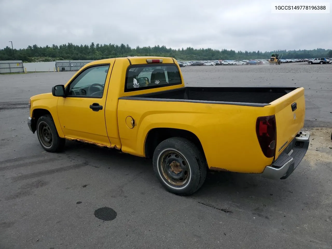 2007 Chevrolet Colorado VIN: 1GCCS149778196388 Lot: 67078374