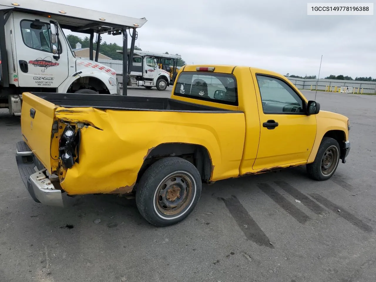 2007 Chevrolet Colorado VIN: 1GCCS149778196388 Lot: 67078374