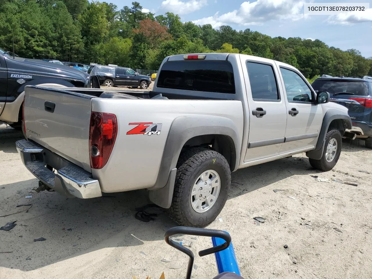 2007 Chevrolet Colorado VIN: 1GCDT13E078203732 Lot: 68371524