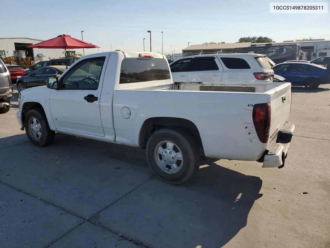 2007 Chevrolet Colorado VIN: 1GCCS149878205311 Lot: 69877074