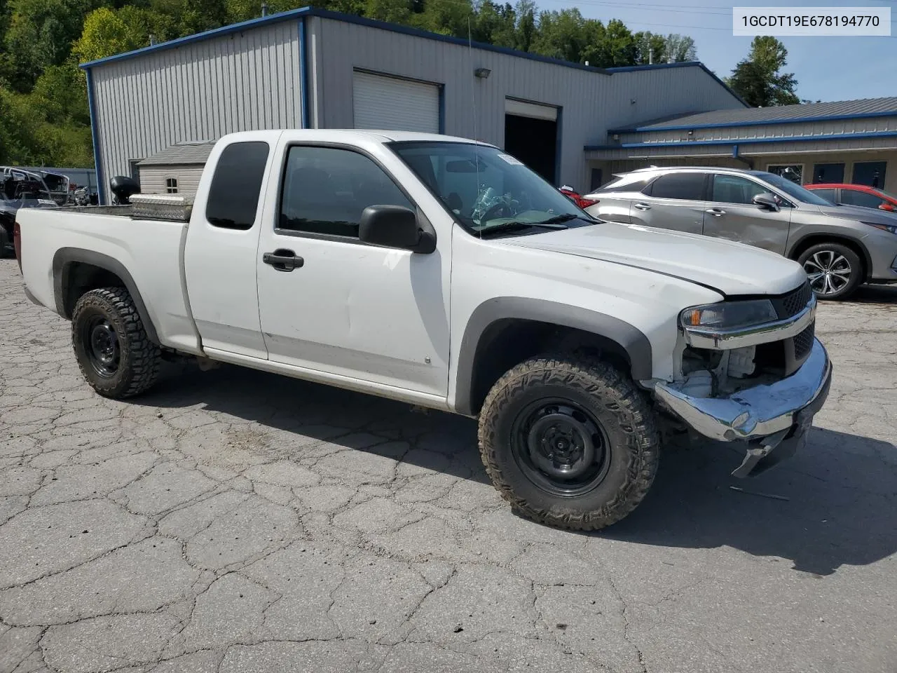 1GCDT19E678194770 2007 Chevrolet Colorado