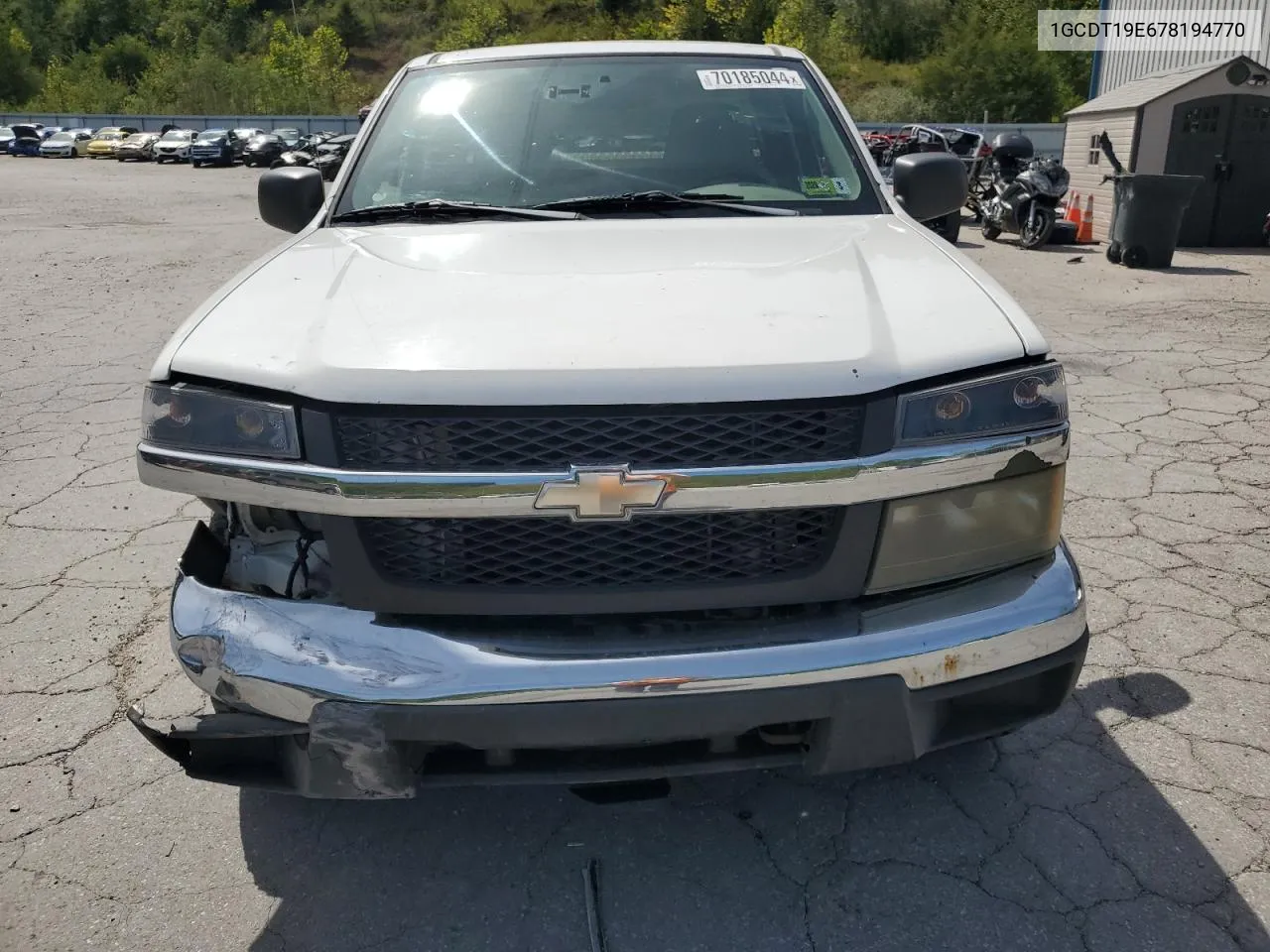 2007 Chevrolet Colorado VIN: 1GCDT19E678194770 Lot: 70185044