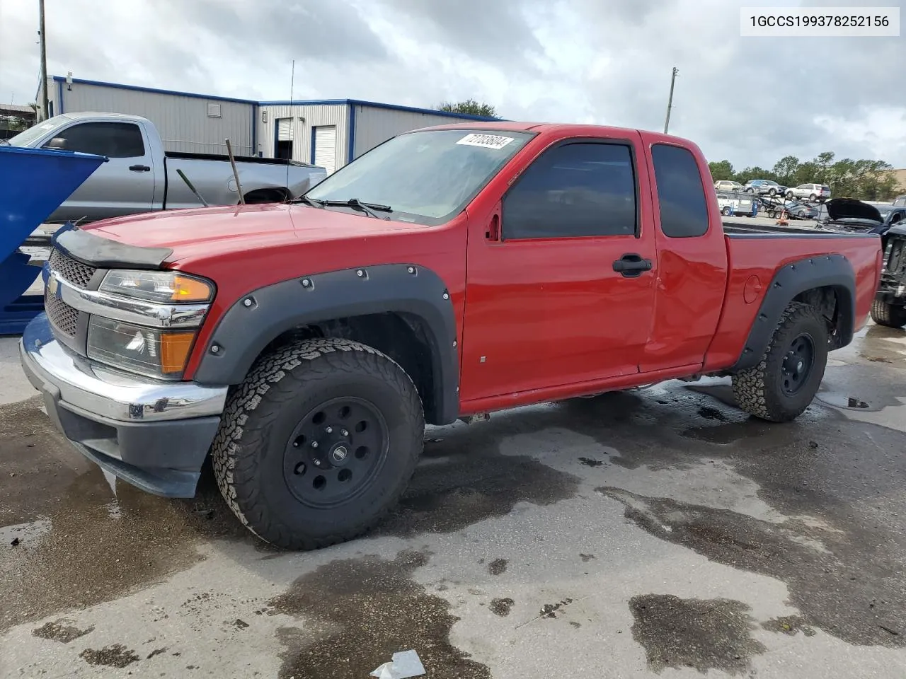 2007 Chevrolet Colorado VIN: 1GCCS199378252156 Lot: 72703604