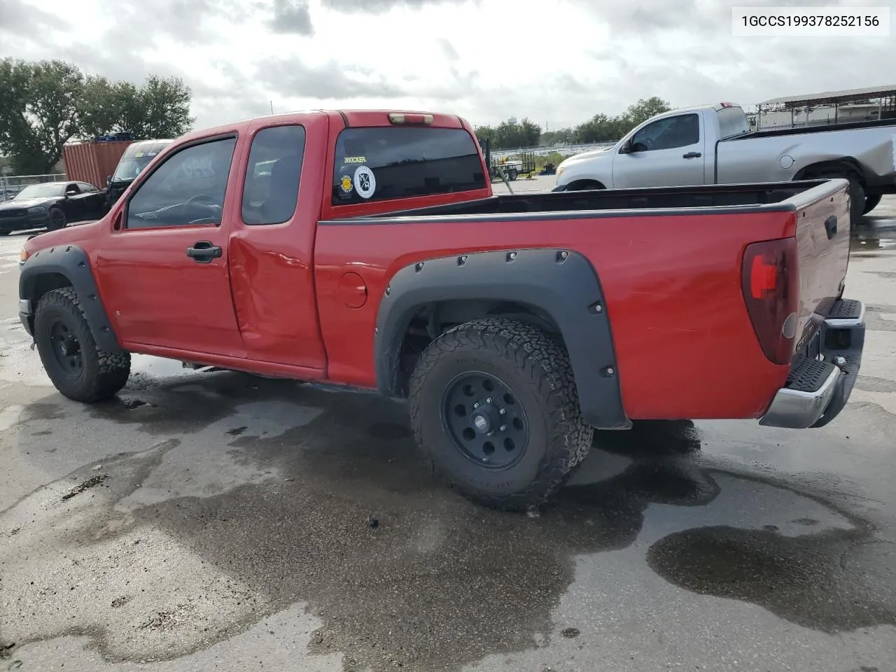 2007 Chevrolet Colorado VIN: 1GCCS199378252156 Lot: 72703604