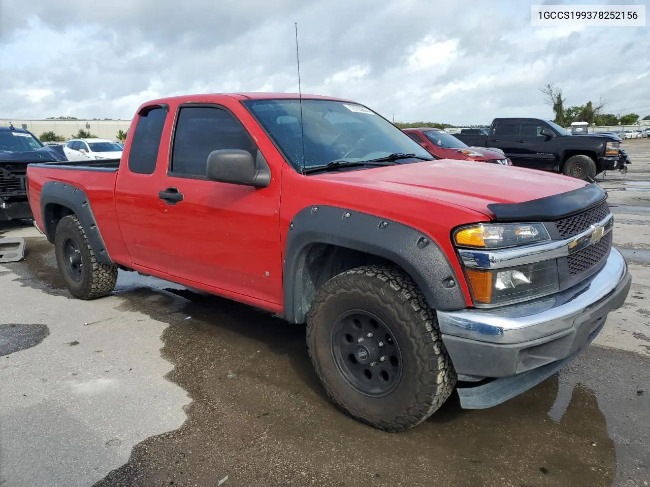 2007 Chevrolet Colorado VIN: 1GCCS199378252156 Lot: 72703604