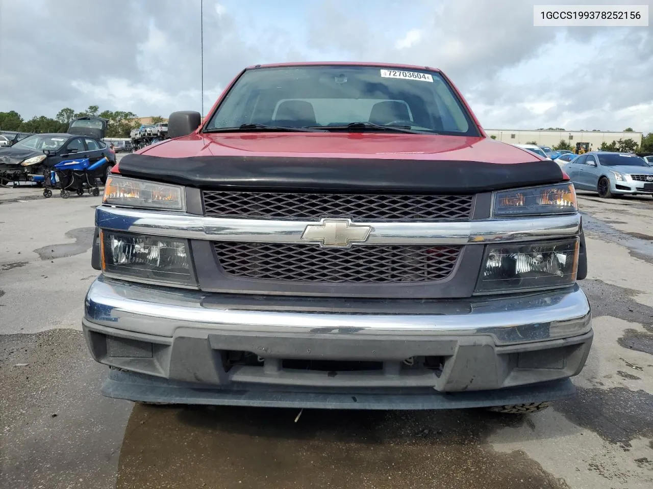 2007 Chevrolet Colorado VIN: 1GCCS199378252156 Lot: 72703604