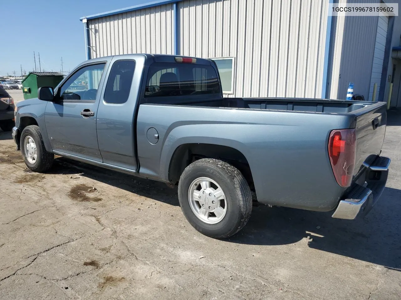 2007 Chevrolet Colorado VIN: 1GCCS199678159602 Lot: 73181834