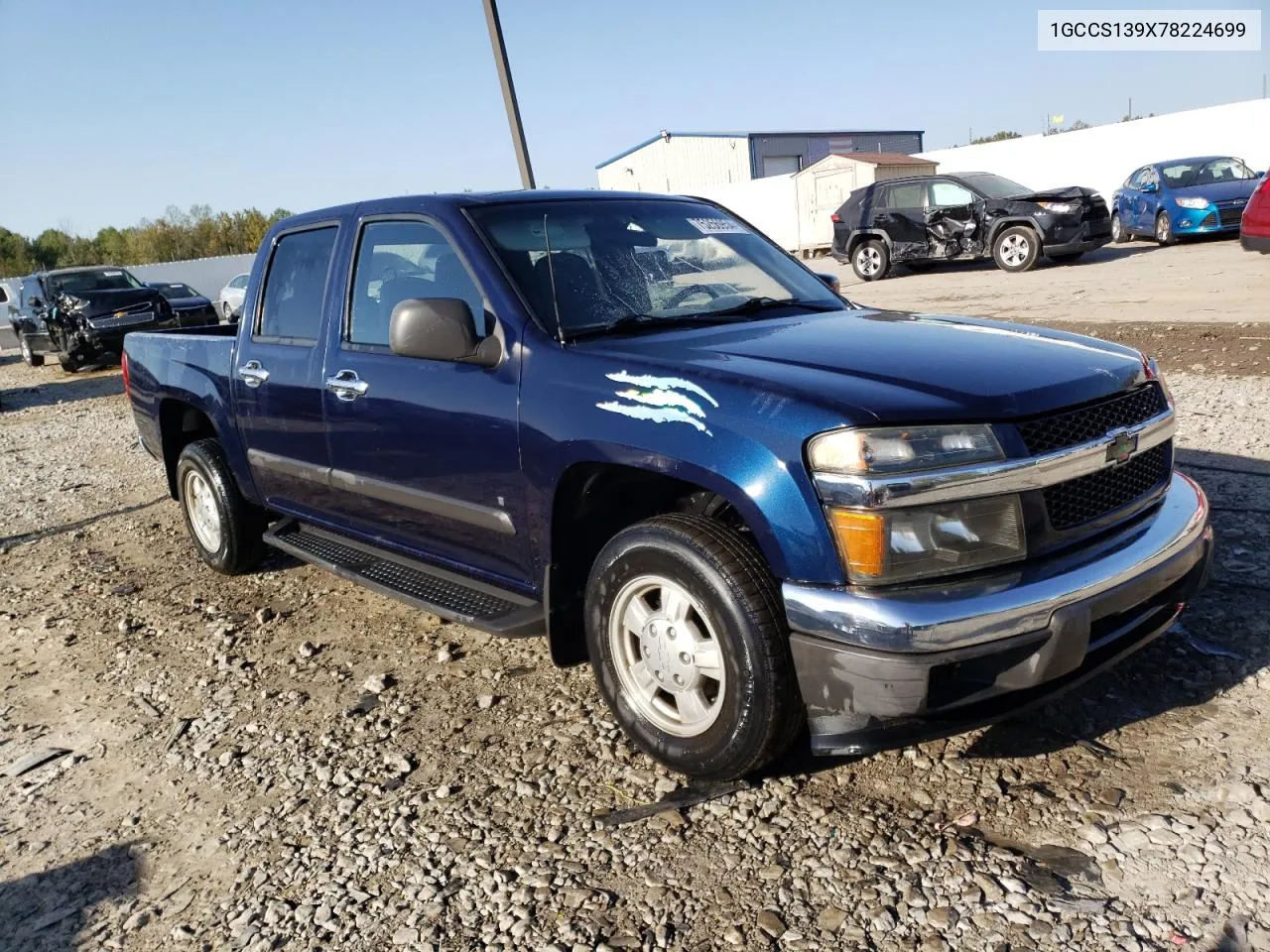 2007 Chevrolet Colorado VIN: 1GCCS139X78224699 Lot: 75256954