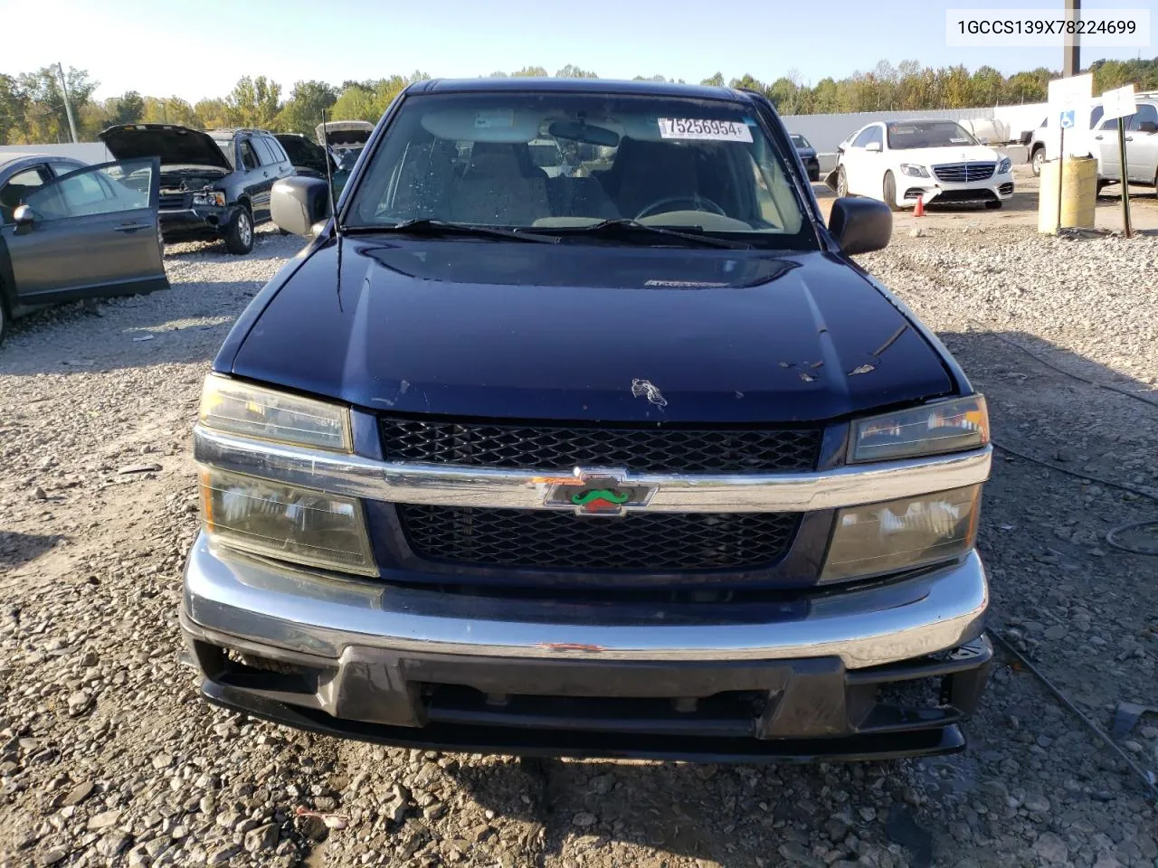 2007 Chevrolet Colorado VIN: 1GCCS139X78224699 Lot: 75256954