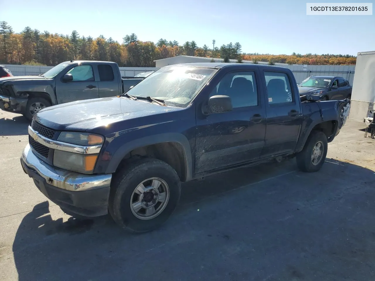 2007 Chevrolet Colorado VIN: 1GCDT13E378201635 Lot: 76487484