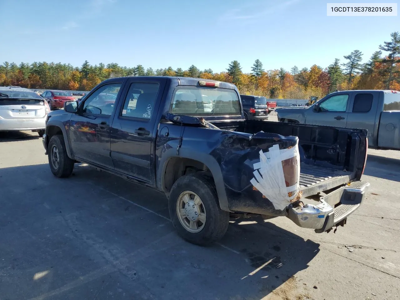 2007 Chevrolet Colorado VIN: 1GCDT13E378201635 Lot: 76487484