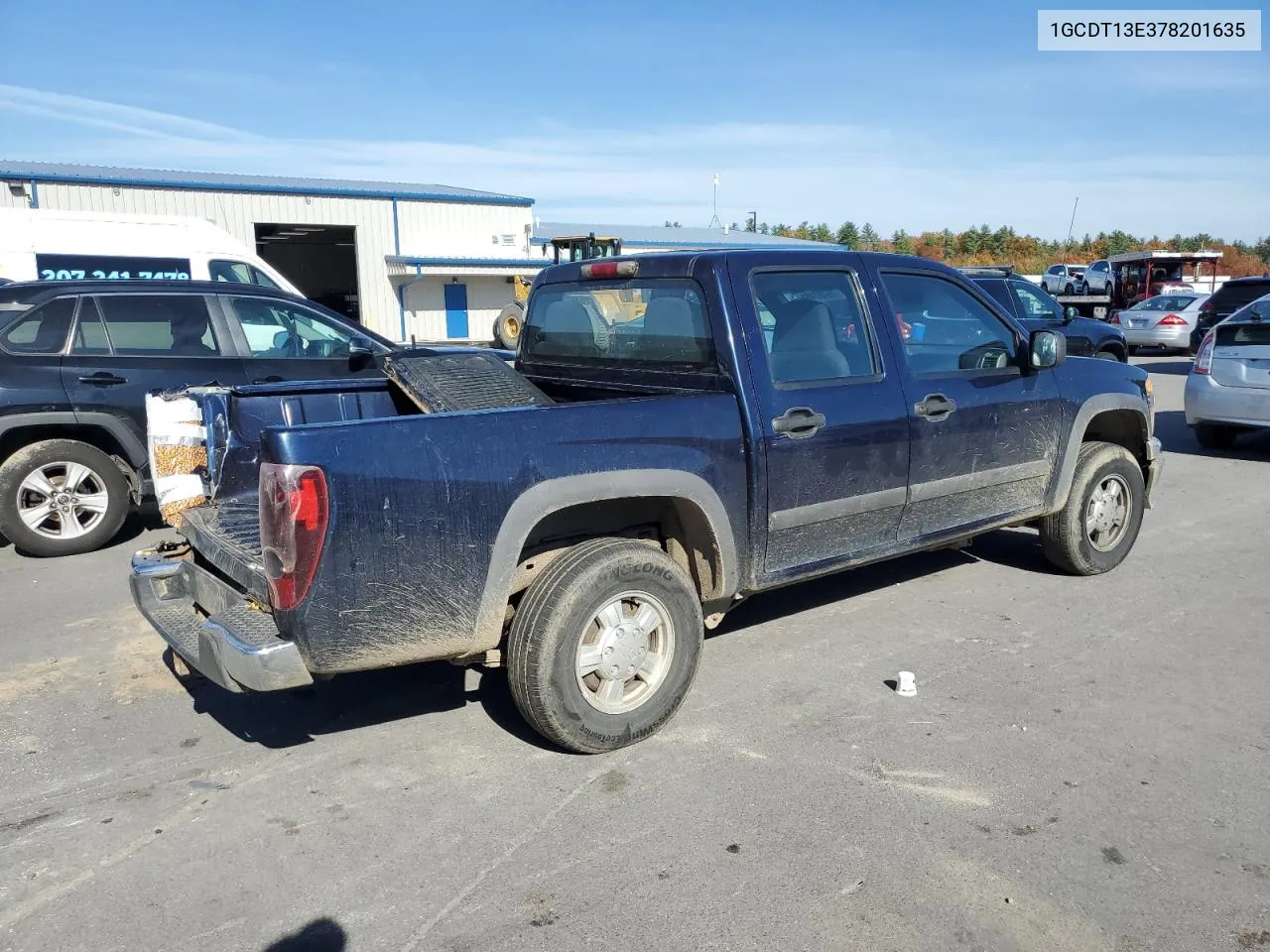 2007 Chevrolet Colorado VIN: 1GCDT13E378201635 Lot: 76487484